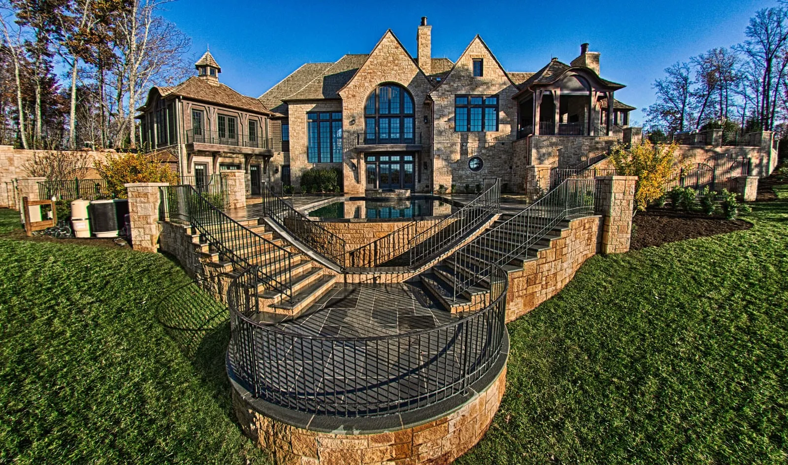Retaining Wall & Terraced Garden
