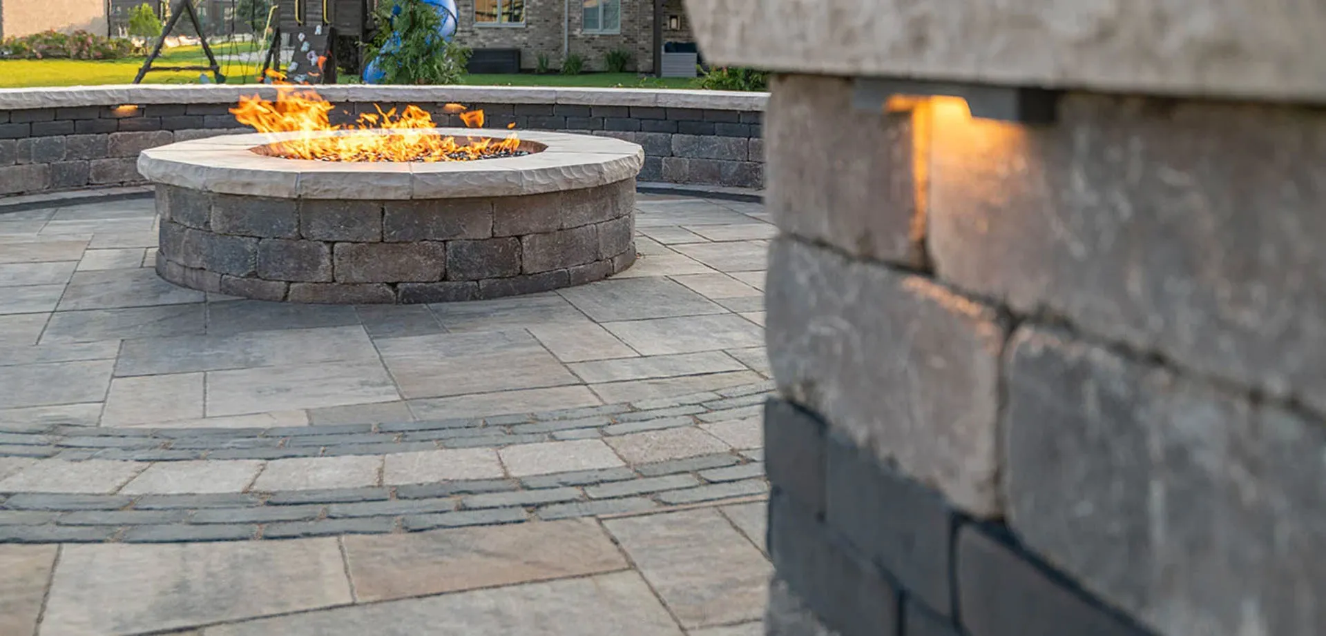 Brussels Dimensional Fire Pit