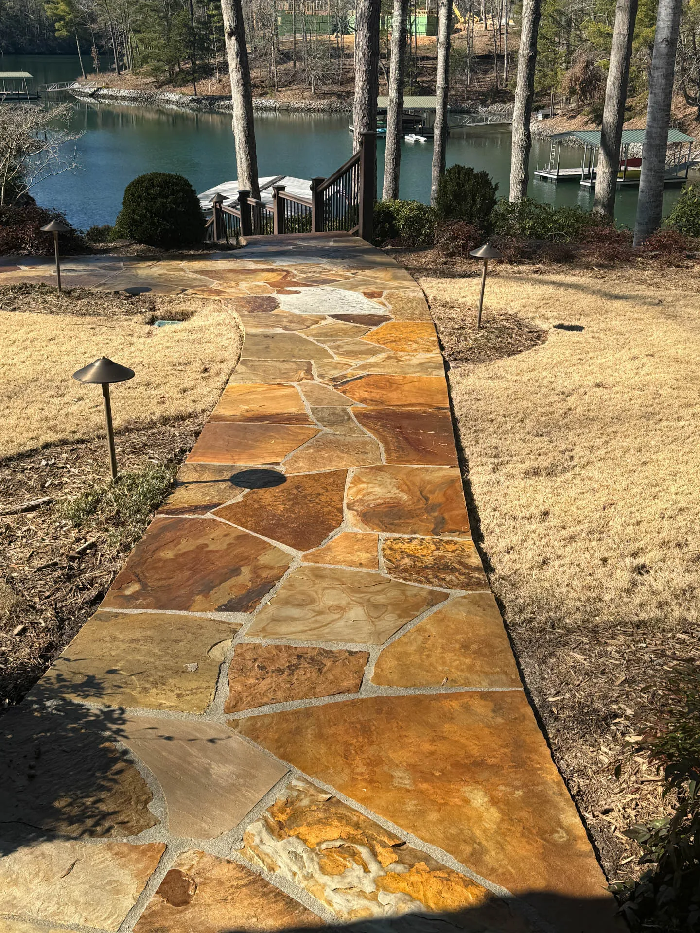 Flagstone Walkway