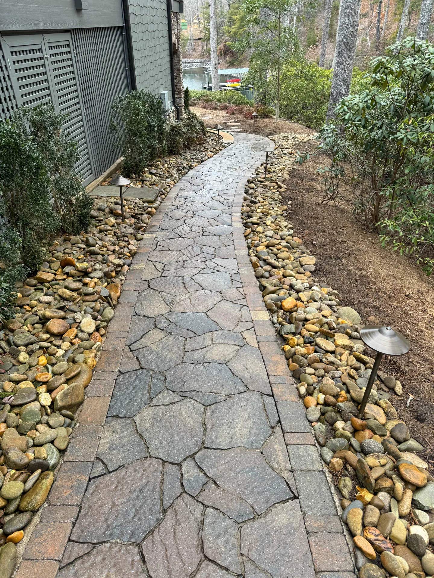 Custom Paver Walkway