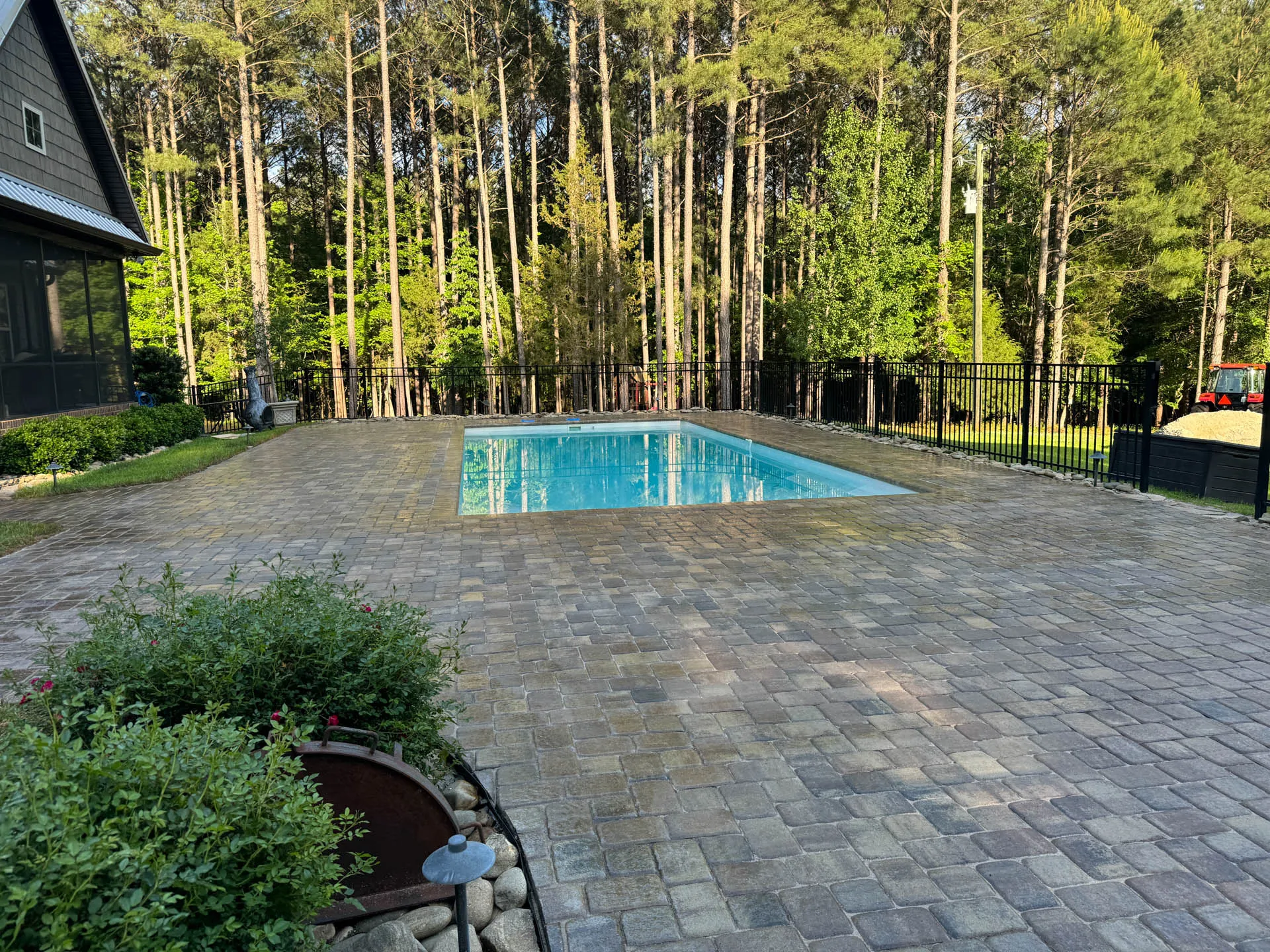 Columbia Paver Pool Deck