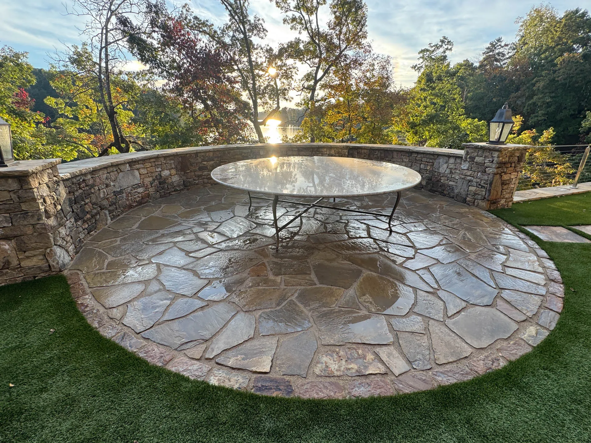 Natural Flagstone Patio