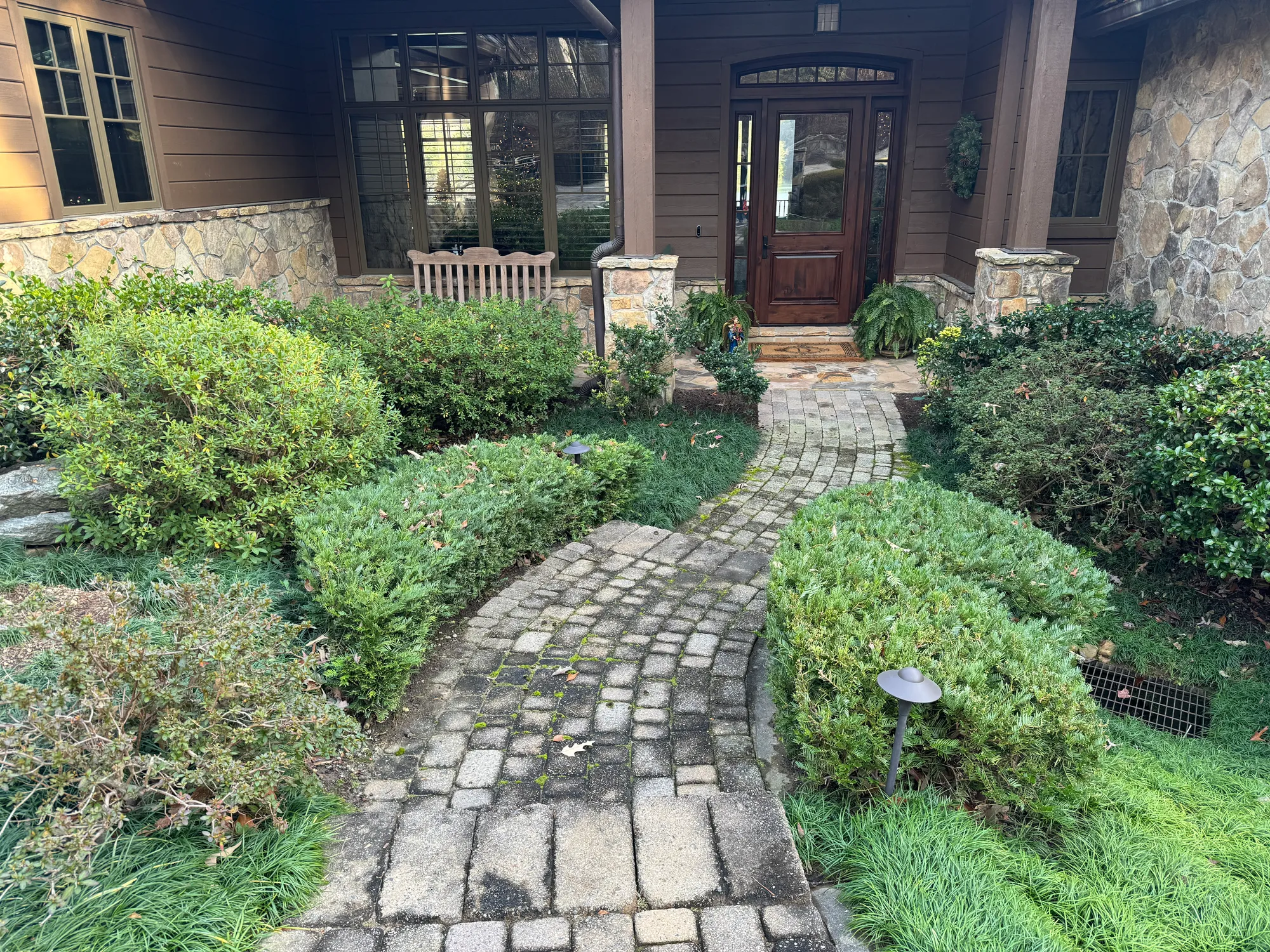 Greenville Walkway Sealing Before