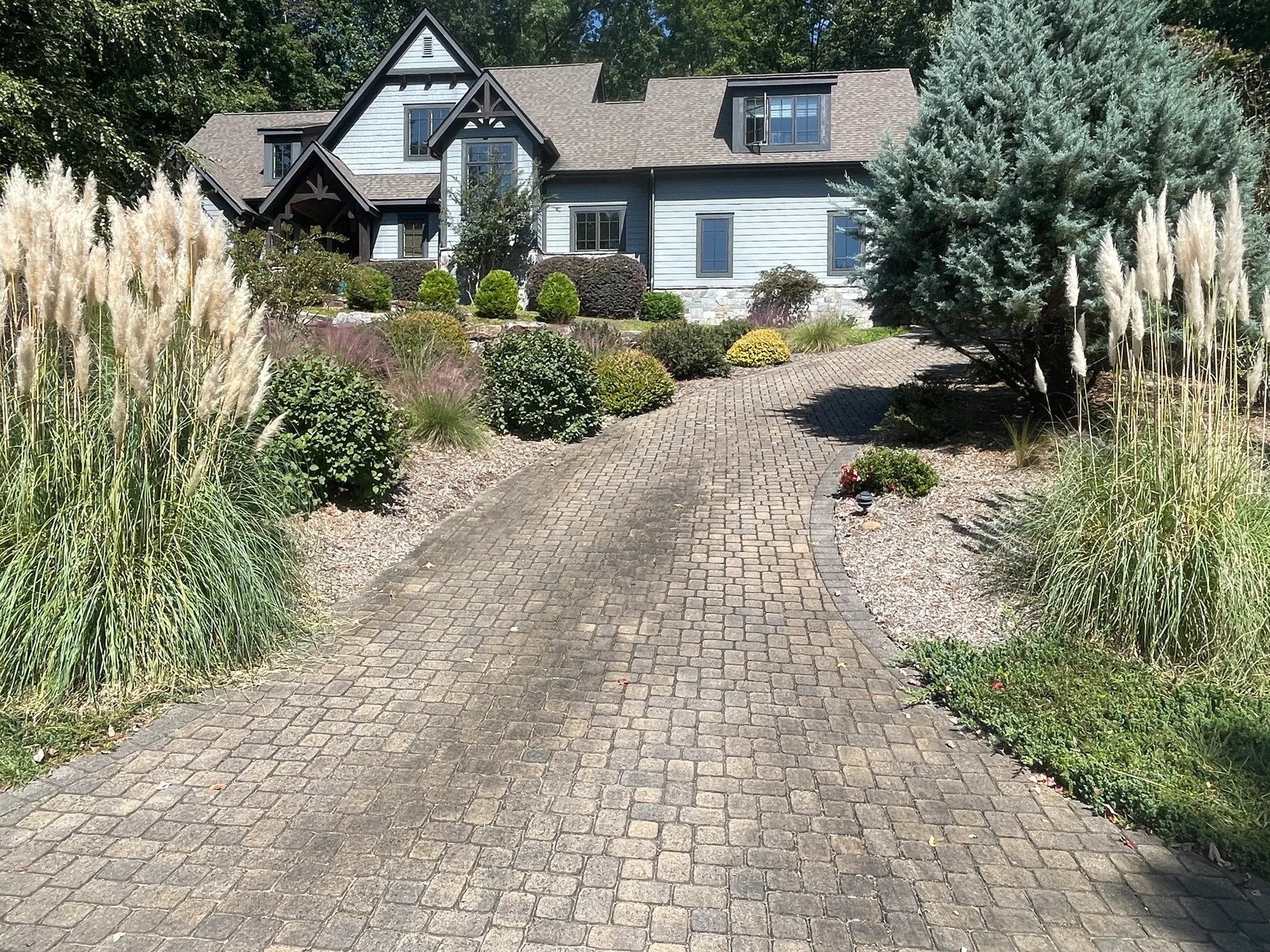 Mountain Park Pool Deck Sealing Before