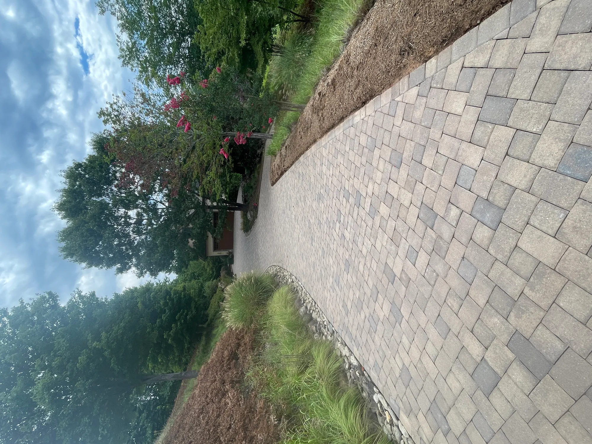 Mountain Park Patio Sealing Before