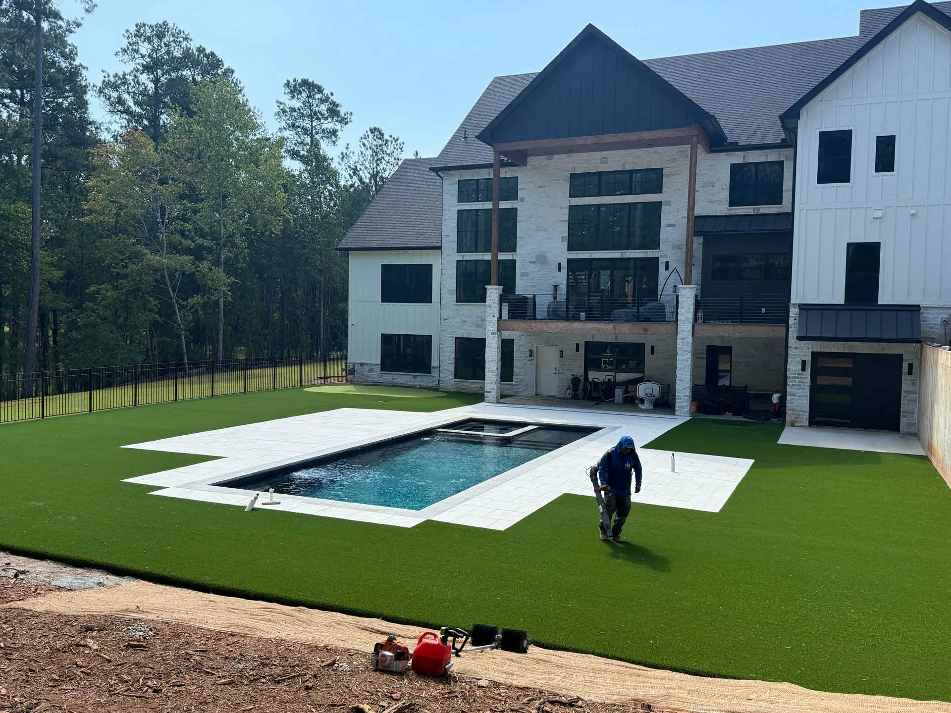 Artificial Turf Installation